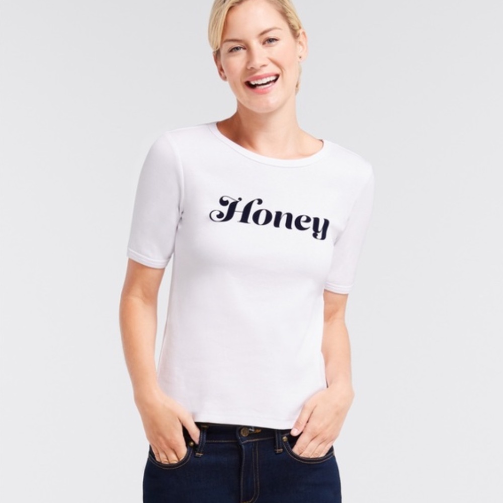 Honey Cotton Shirt Draper James Size M
